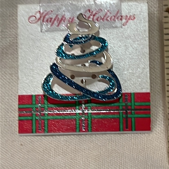 Happy Hanukkah Dress Pin. - Picture 2 of 3